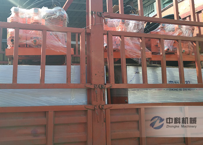 合肥ZKSY係列雙缸（gāng）雙液（yè）注漿機發貨現場-0