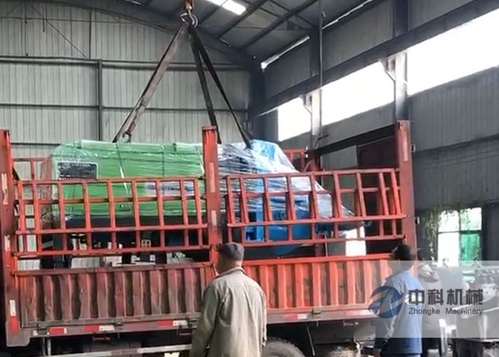 中鐵二局（jú）液壓濕噴機發貨現場-0