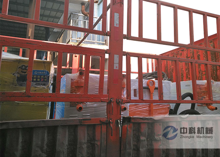 蘭（lán）州雙液注漿機、PZ-6混凝土噴漿機發貨現（xiàn）場-0