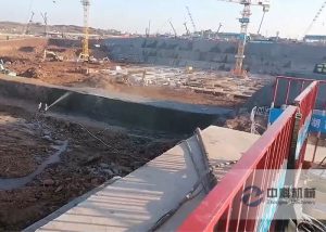 90液壓混凝土（tǔ）濕噴機施工（gōng）視頻