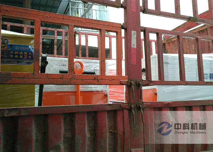 重慶雙（shuāng）液注漿機、PZ-6混凝土噴漿機發貨現場-0