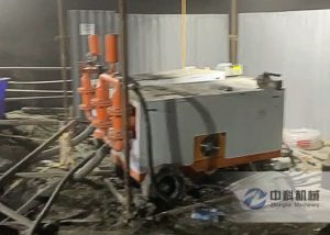 ZKSJ200液（yè）壓水泥砂漿注漿機施工視頻