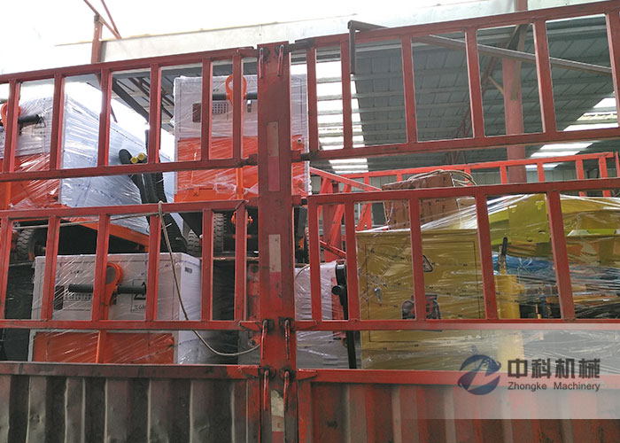 天津雙液注漿機、PZ-6混凝（níng）土噴漿機（jī）發貨現場-0
