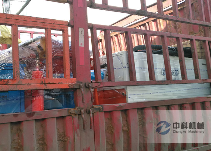 武漢雙（shuāng）液注漿機、PZ-6混（hún）凝土噴漿機發貨（huò）現場-0