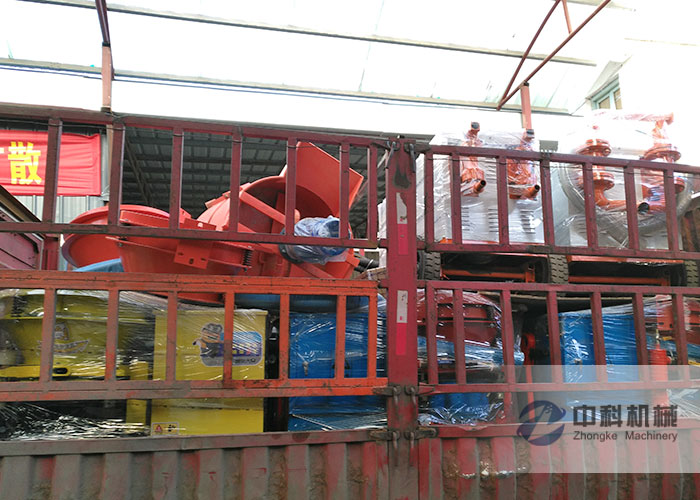 合肥雙液注漿機、水泥砂漿注漿（jiāng）機、PZ-6噴漿機發貨現場-0