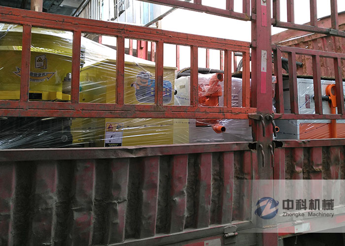 武漢雙液注漿機、PZ-6混凝土噴（pēn）漿機發貨現場-0