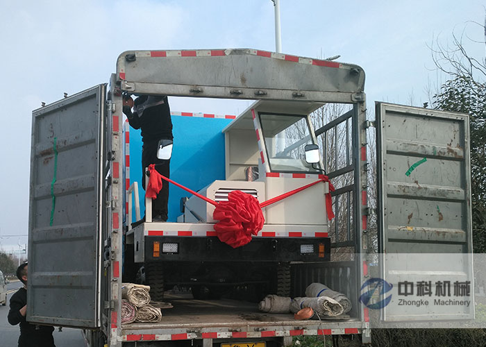 ZKHP20G車載混凝土濕噴（pēn）台車發貨現場-0