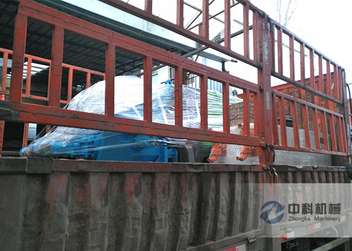 北京液壓濕噴機、雙（shuāng）液注漿機（jī）發貨現場-0