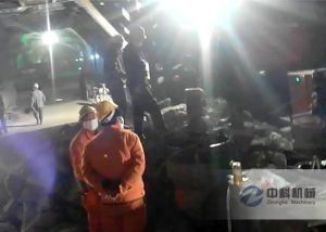 ZKSY90-125雙液注漿（jiāng）機（jī）隧道注漿施工現場