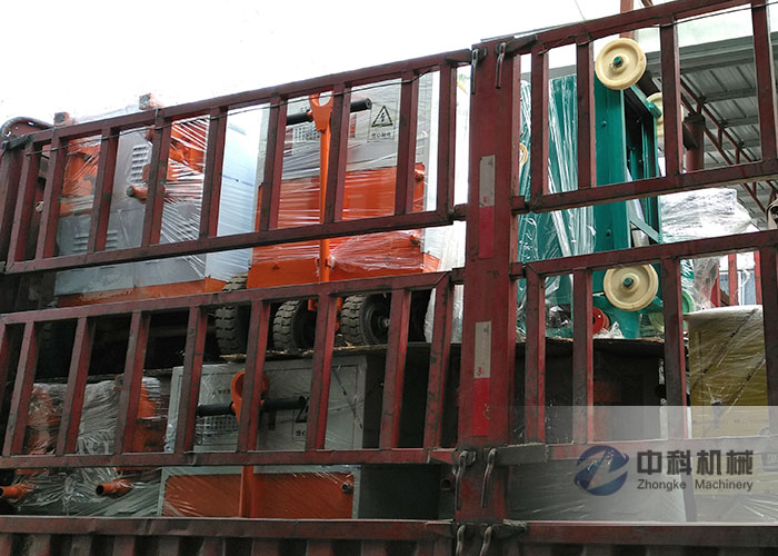 廣州液壓雙液注漿機、擠壓式注漿機發貨現場-0