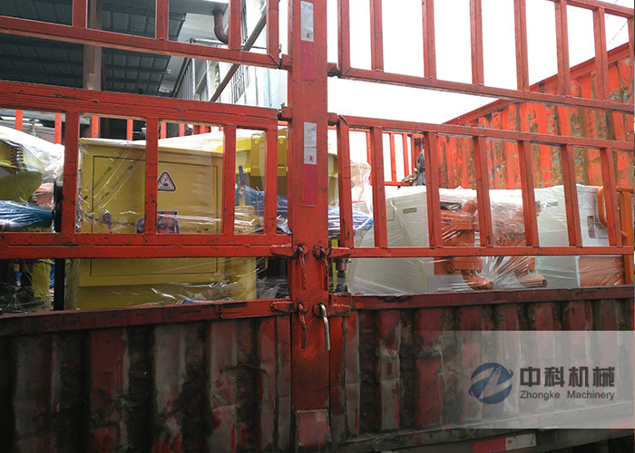 合肥雙液注漿機、PZ-6混凝土噴漿機發（fā）貨現場-0