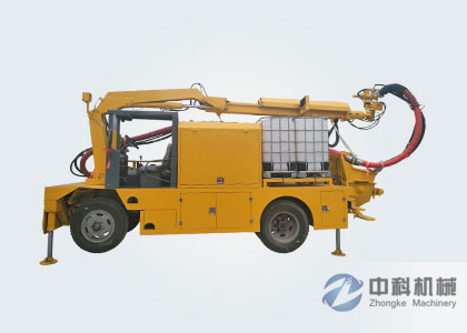 ZHSP2015工程(chéng)混(hún)凝土濕噴台車