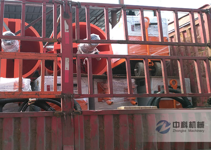 沈陽雙液注（zhù）漿機、灰漿攪（jiǎo）拌機發貨現場-0