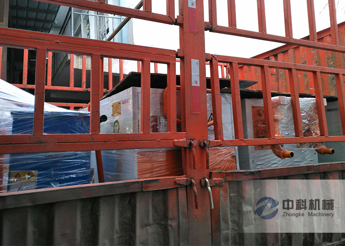 西安雙（shuāng）液注漿機、PZ-6混凝土噴漿機發貨現場-0