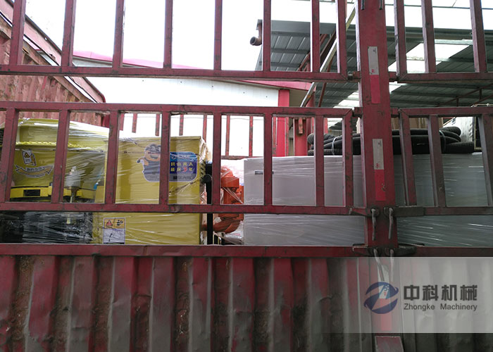 呼（hū）和浩特（tè）雙液注漿機（jī）、PZ-6混凝土噴（pēn）漿（jiāng）機發貨現場-0