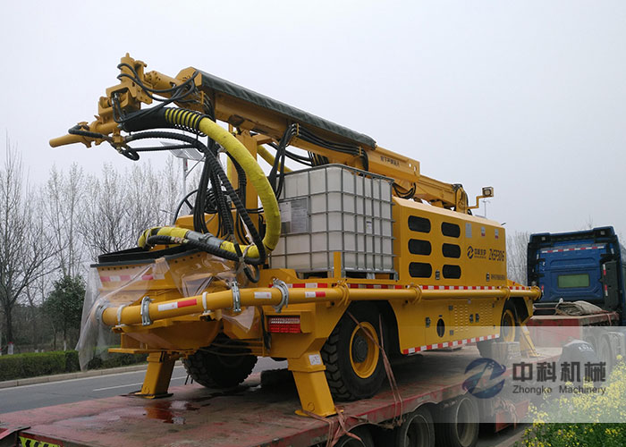 混凝土濕噴台車發貨現場-2