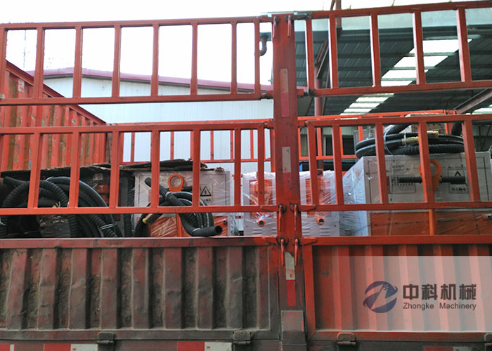 南京ZKSY90-125雙液注漿機發貨現場-0