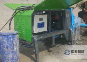 90液壓濕噴機、配套16立方螺杆空（kōng）壓（yā）機施工視（shì）頻（pín）