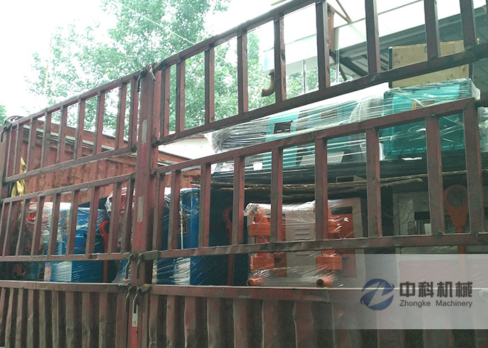 石（shí）家莊雙液注漿機、BW150注漿機、PZ-6噴漿機發貨現場-0