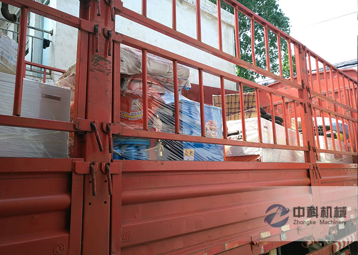 合肥（féi）雙液注漿機、PZ-6混凝（níng）土（tǔ）噴漿機發貨現場-0