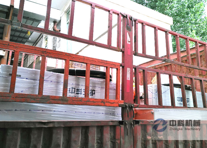 天津ZKSY90-125雙（shuāng）液注漿機發貨現場-0