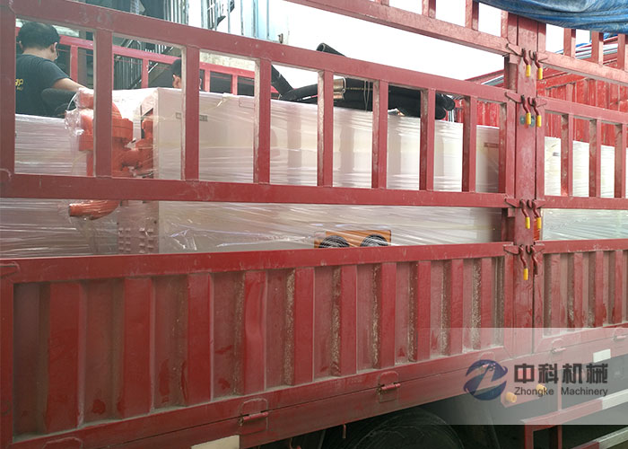 重慶ZKSY90-125雙液注漿機發貨現場