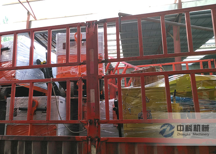 太原雙液注漿（jiāng）機、PZ-6混凝土噴漿機發貨現場-0