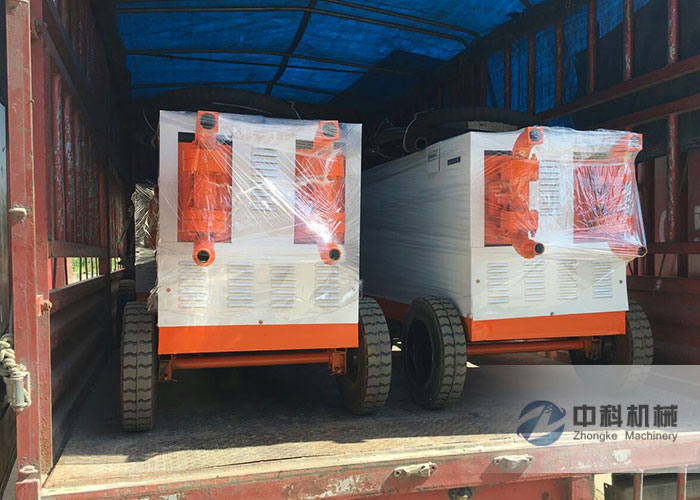 太原ZKSY90-125雙（shuāng）液注漿機發貨現場-0