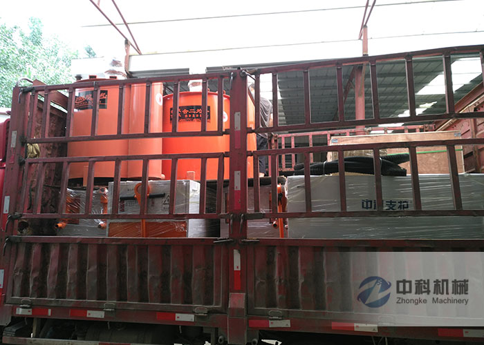 貴陽雙液注漿機、灰漿攪拌機（jī）發貨現場-0