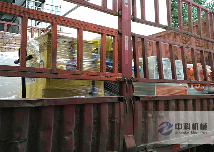 合肥雙液注漿機、PZ-6混凝土噴漿機發貨現場-0