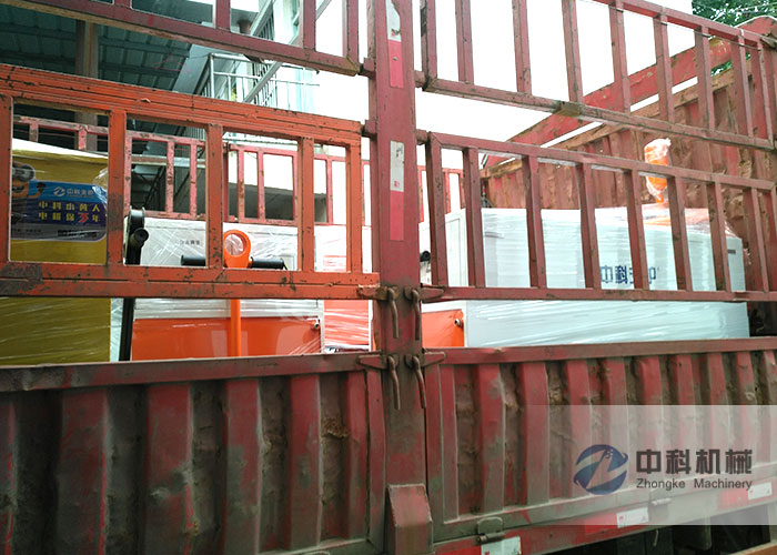 貴陽液壓砂漿注（zhù）漿機、PZ-6混凝土噴漿機發貨現場-0