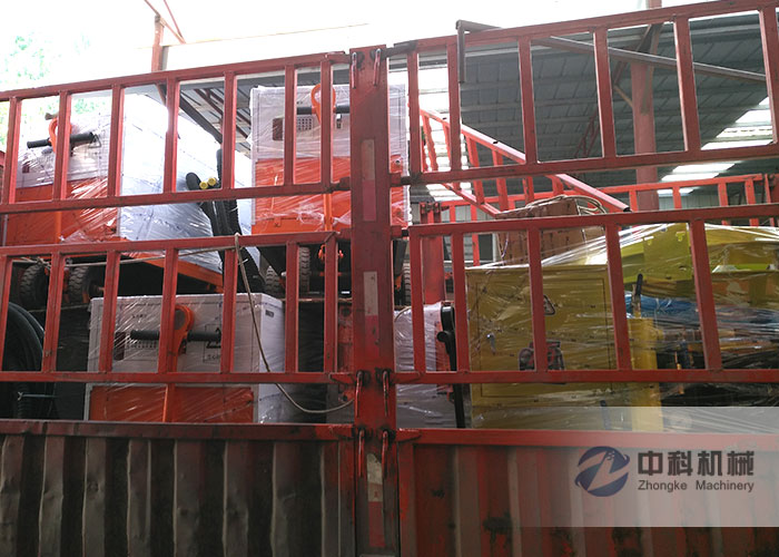 福州雙液注漿機、PZ-6混（hún）凝土噴漿機發貨現場