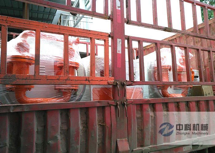 天津液壓砂漿注漿機發（fā）貨（huò）現（xiàn）場