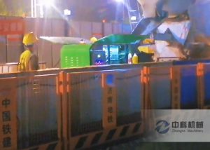 基（jī）坑支護液壓濕噴機施工視頻