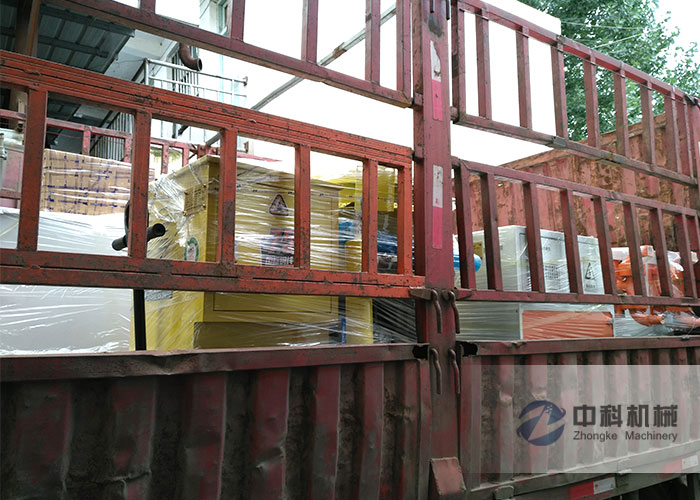 合肥雙液注漿機、PZ-6混凝土噴漿機發（fā）貨現場-0