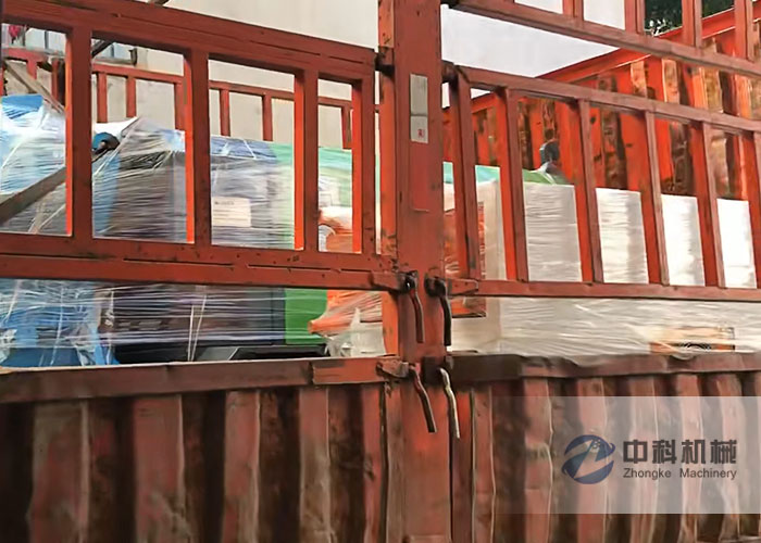 90A液壓濕噴機（jī）、雙液注漿機發貨現場-0