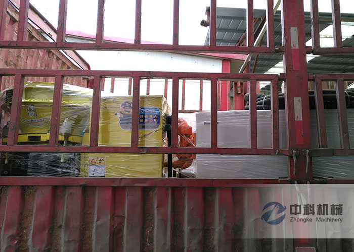 西安雙液注漿機、PZ-6混凝土噴漿機發貨現場-0