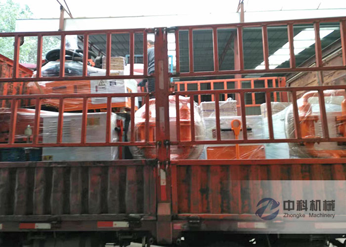 南京雙液注漿機、雙缸砂漿泵、PZ-7混凝土噴漿機發（fā）貨現場-0