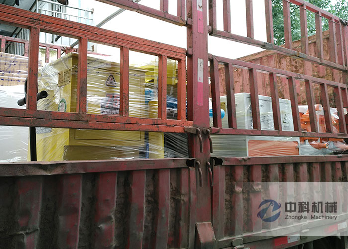 長沙雙液注漿機、PZ-6混凝（níng）土（tǔ）噴漿機發貨現場-0