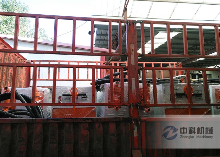 福州ZKSY90-125雙液注漿機發貨現場-0