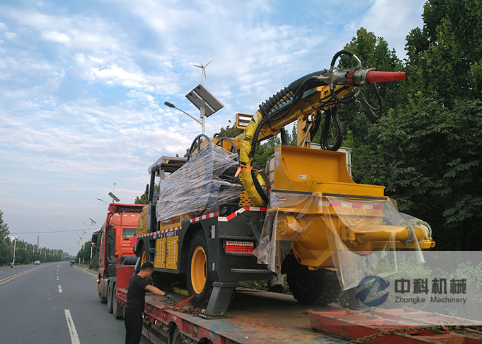混凝土（tǔ）濕噴台車發貨現場-0