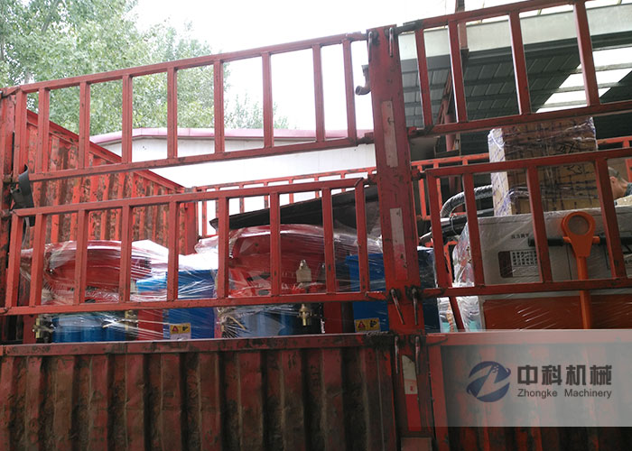 廣州雙液注漿機、PZ-6混凝土噴漿機發貨（huò）現場-0