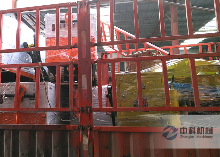 杭州雙（shuāng）液注漿機、PZ-6混凝土噴漿機發（fā）貨現場-0