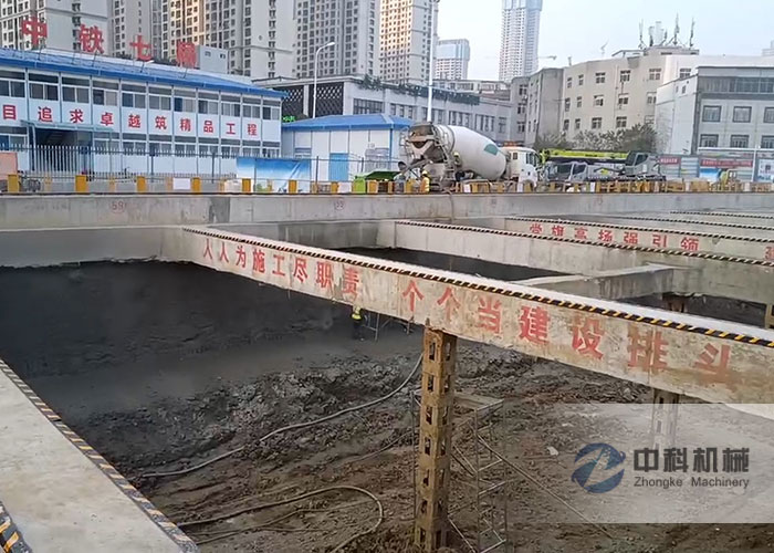 GYP-90A液壓混凝土濕噴機施（shī）工視頻