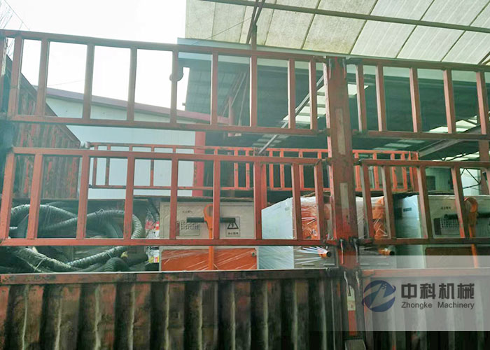 南（nán）寧ZKSY90-125雙液注漿機發貨現場