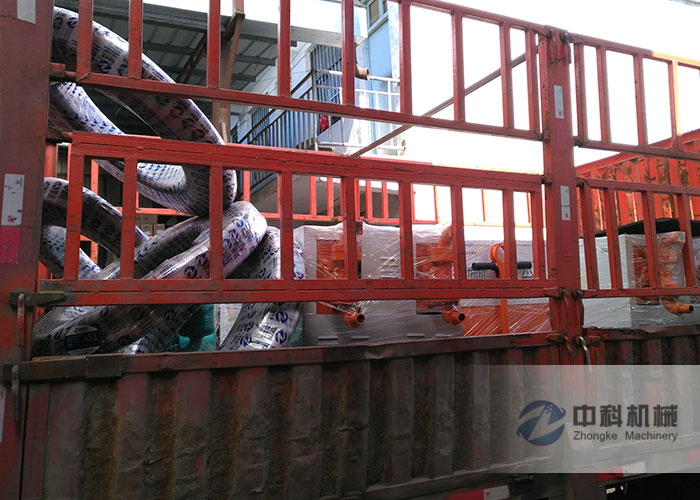 武漢（hàn）雙液注漿機、BW150注漿機發貨現場