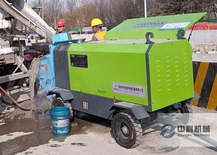 中鐵（tiě）北京局GYP-90A液（yè）壓（yā）濕噴機施工現場（chǎng）-0