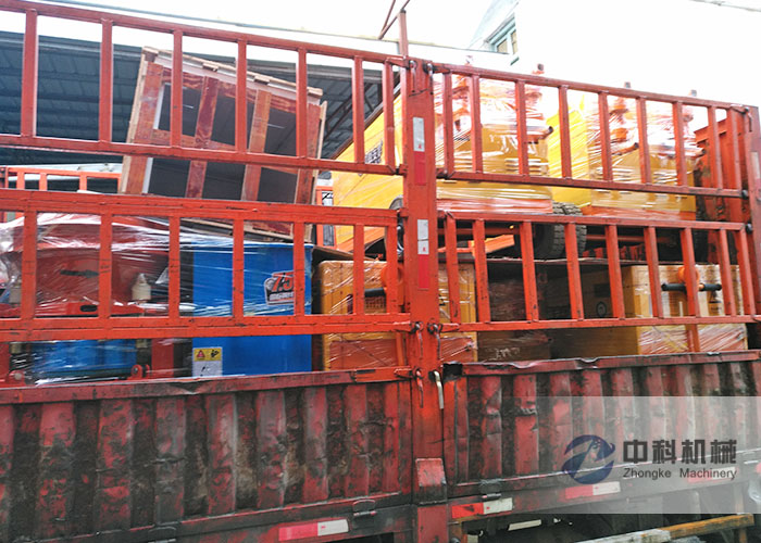 昆明（míng）雙液注漿（jiāng）機、PZ-6混凝土噴漿機發貨現場-0