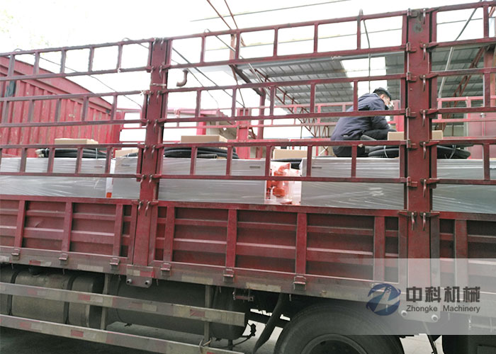 廣（guǎng）州ZKSY90-125雙液注漿機發貨現場（chǎng）