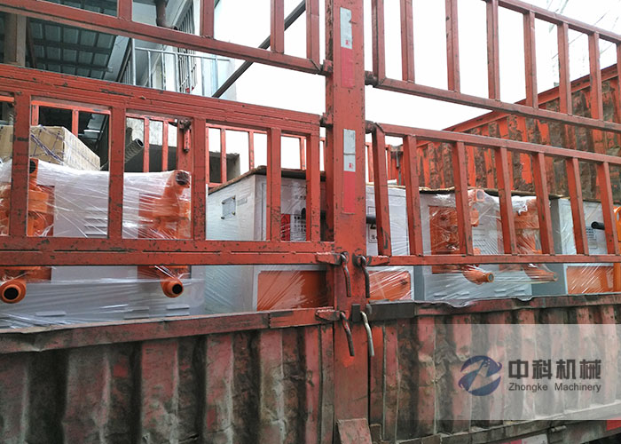 武漢（hàn）ZKSY90-125雙液注漿機發貨現場